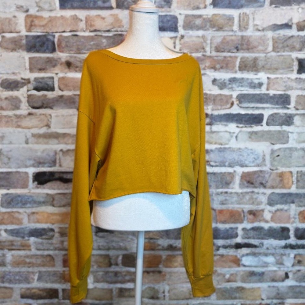 Mustard Yellow Women's Top